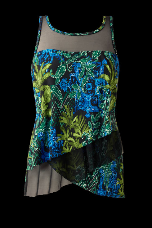 Miraclesuit Gasparilla Mirage Tankini Top